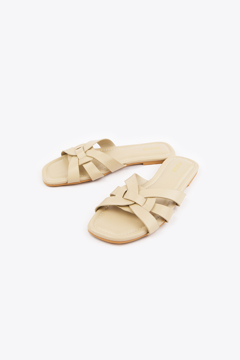 Sandales plates brides croisées clearance