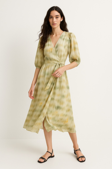 ROBE LONGUE IMPRIMÉE