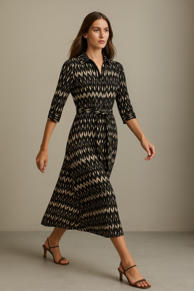 ROBE LONGUE IMPRIMÉE