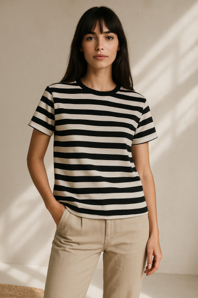 T-SHIRT À RAYURES