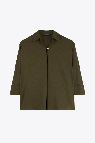 BLOUSE À MANCHES 3/4