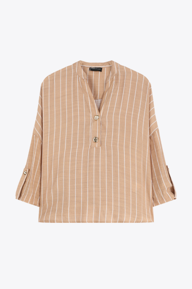BLOUSE À RAYURES