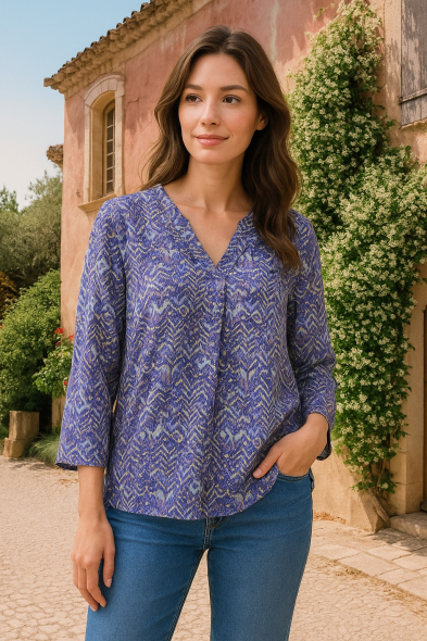 BLOUSE IMPRIMÉE