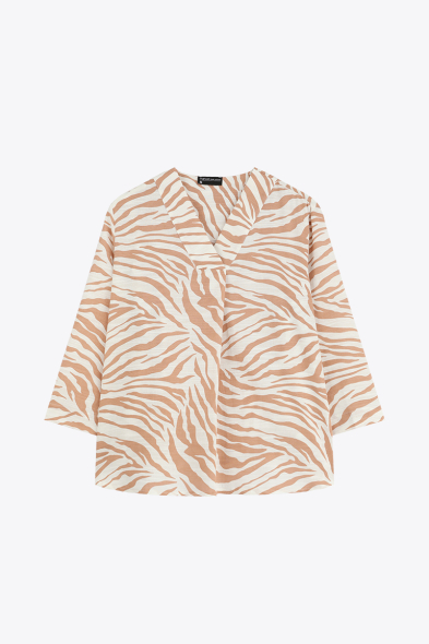 BLOUSE ZÉBRÉE