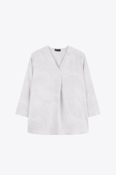 BLOUSE À MANCHES 3/4