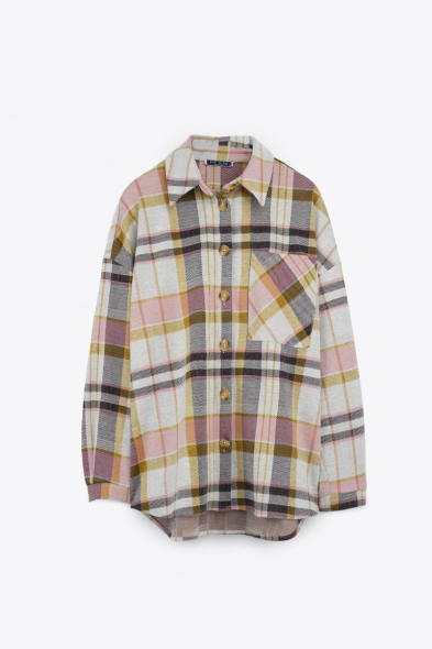 CHEMISE À CARREAUX