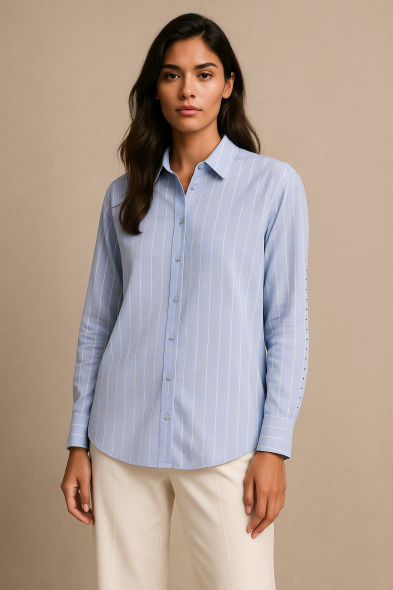 CHEMISE À RAYURES