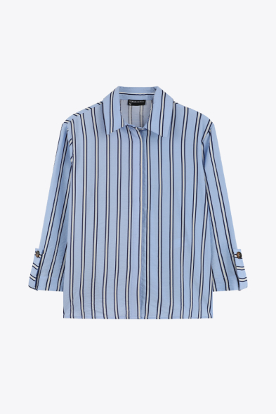 CHEMISE À RAYURES