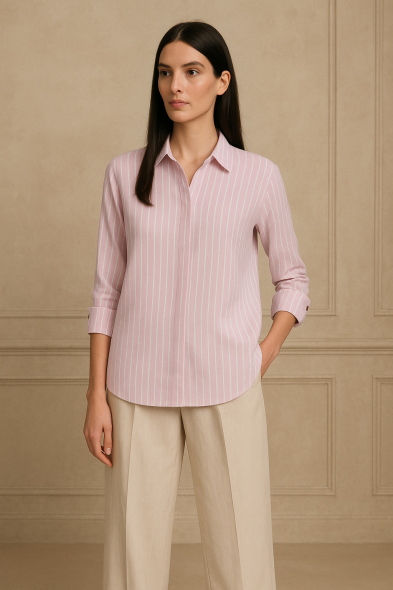 CHEMISE À RAYURES