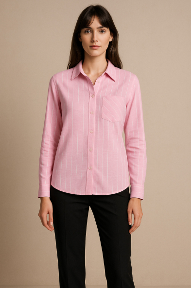 CHEMISE À RAYURES
