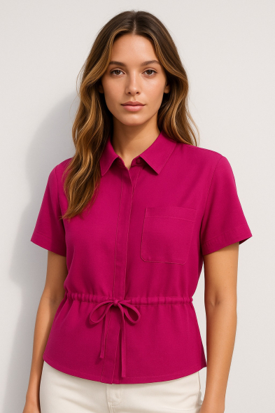 CHEMISE À LACETS