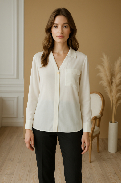 CHEMISE À BOUTON