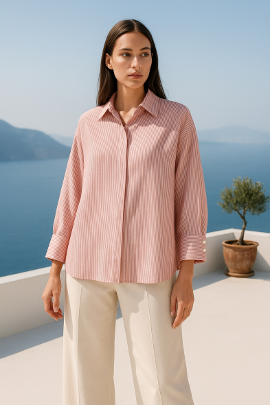 CHEMISE À RAYURES