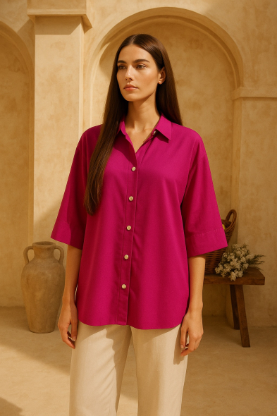 CHEMISE AMPLE OVERSIZE 