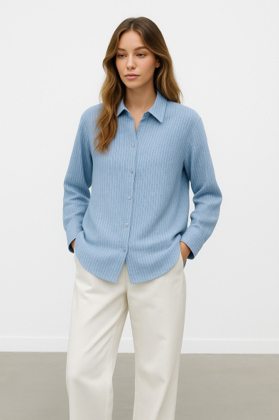 CHEMISE À RAYURES
