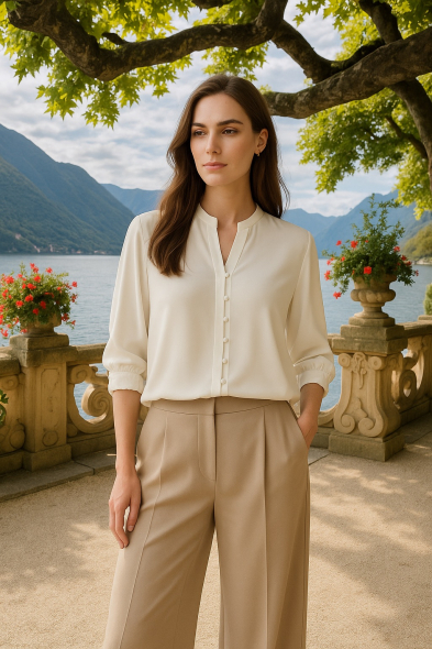 CHEMISE À BOUTONS