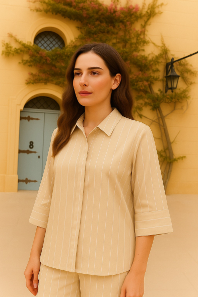 CHEMISE À RAYURES