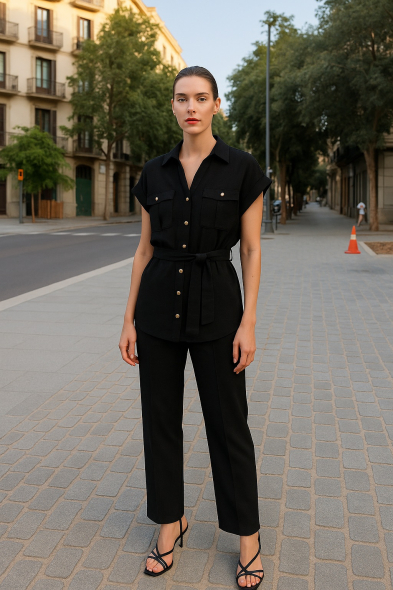 CHEMISE À BOUTONS