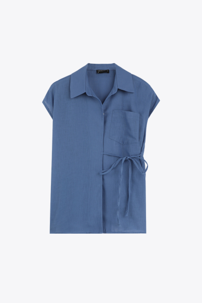 CHEMISE À LACETS