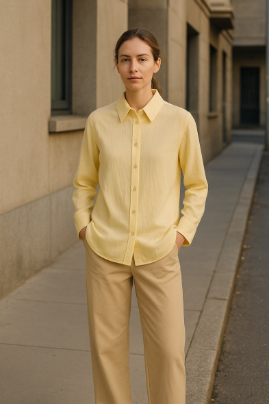 CHEMISE À BOUTONS
