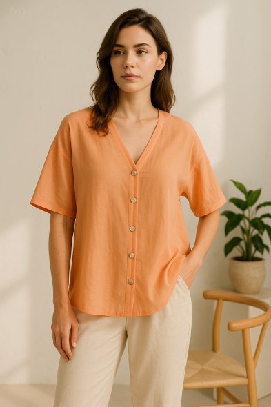 CHEMISE À BOUTONS