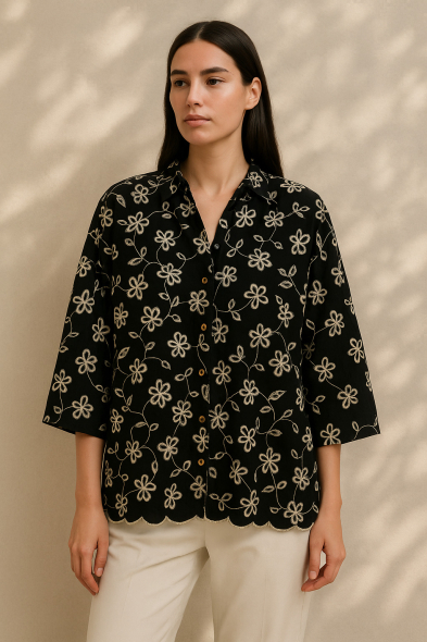 CHEMISE BRODÉE