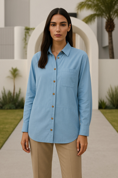 CHEMISE À BOUTONS