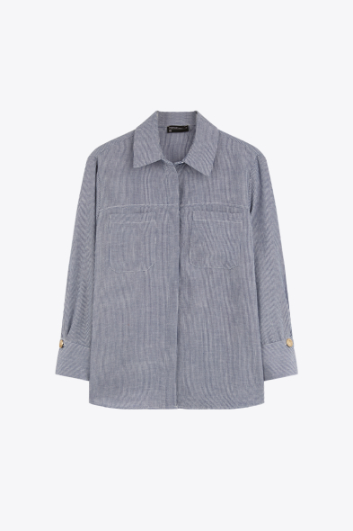 CHEMISE À RAYURES