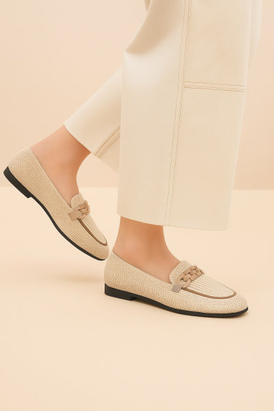 MOCASSINS EN MAILLE