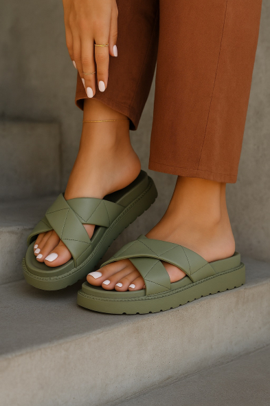 SANDALES MATELASSÉES