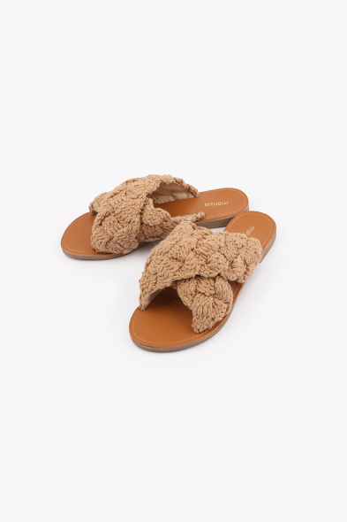 SANDALES À BRIDES CROISÉES