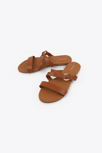 SANDALES À BRIDES CROISÉES