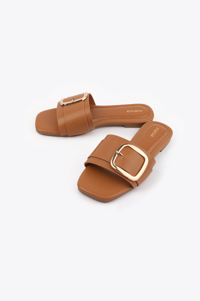 SANDALES À BRIDE AVEC BOUCLE