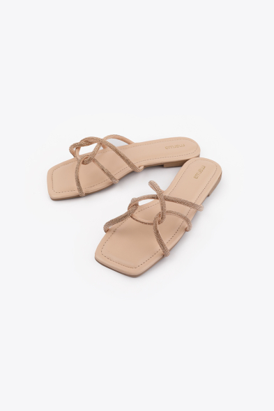 SANDALES À BRIDES FINES 