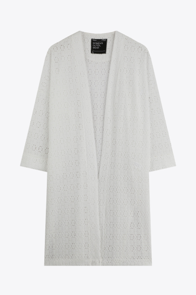 GILET À DÉTAILS AJOURÉS