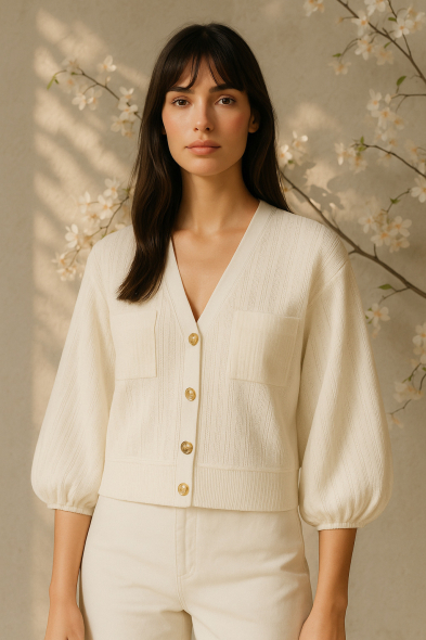GILET À BOUTONS