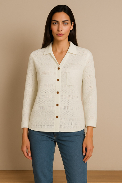 CHEMISE AJOURÉE