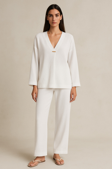 PANTALON À LACETS