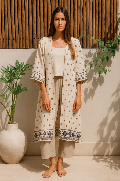 KIMONO IMPRIMÉ 