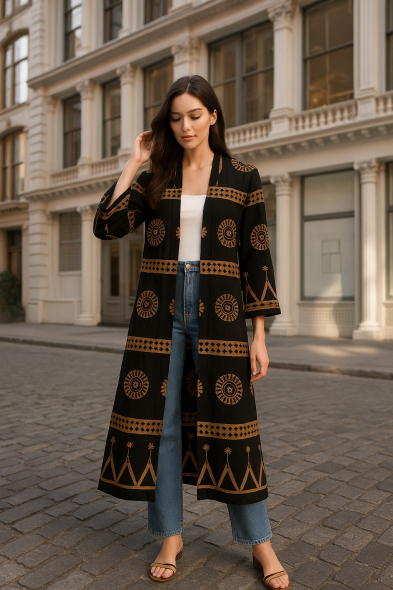 KIMONO BRODÉ