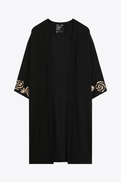 KIMONO À IMPRIMÉ EN RELIEF