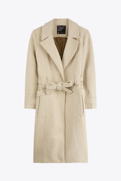 MANTEAU À CEINTURE