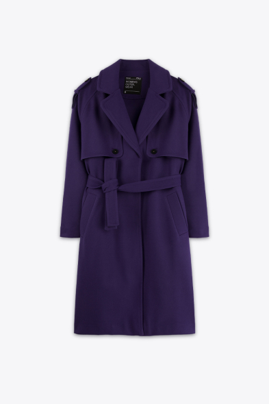 MANTEAU À CEINTURE