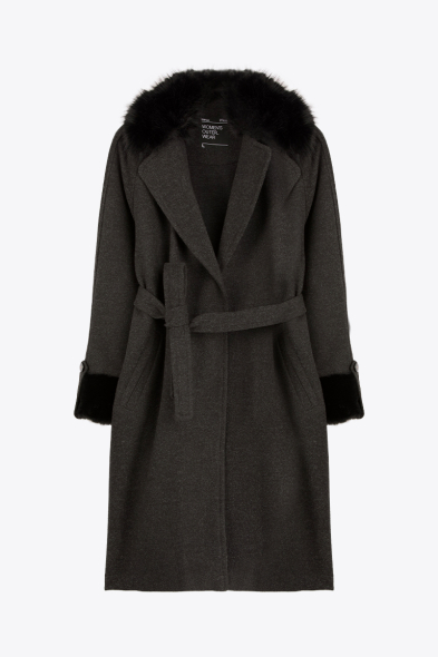 MANTEAU À CEINTURE
