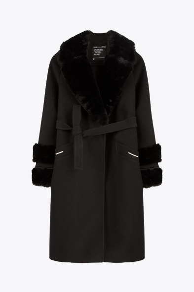 MANTEAU À CEINTURE