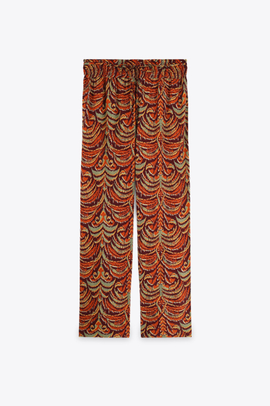 PANTALON LARGE IMRPIMÉ