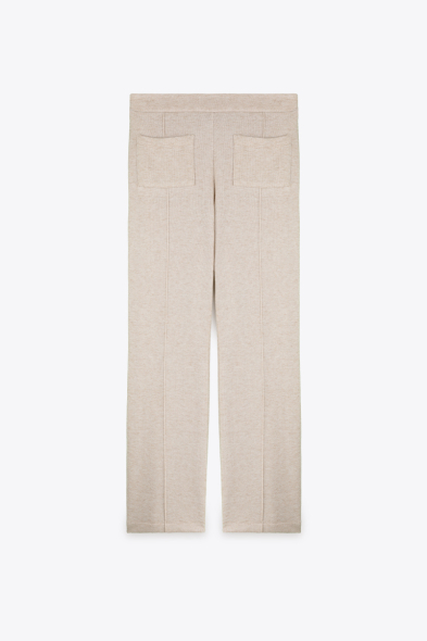 PANTALON EN MAILLE À POCHES