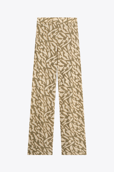 PANTALON IMPRIMÉ KAKI