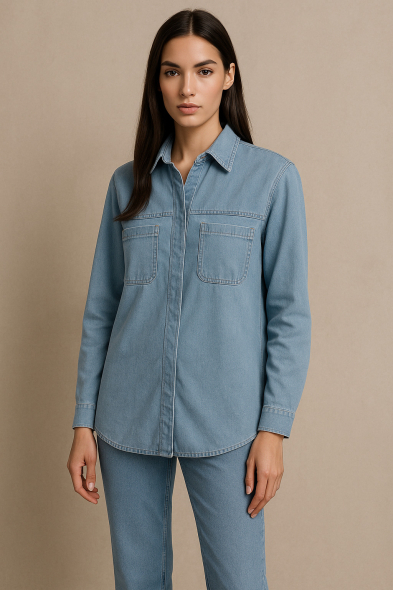 CHEMISE EN JEAN