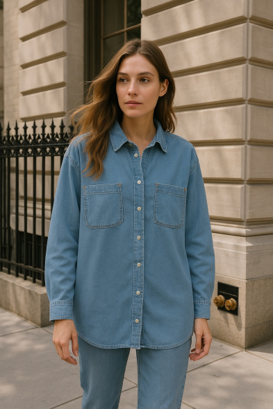 CHEMISE EN DENIM